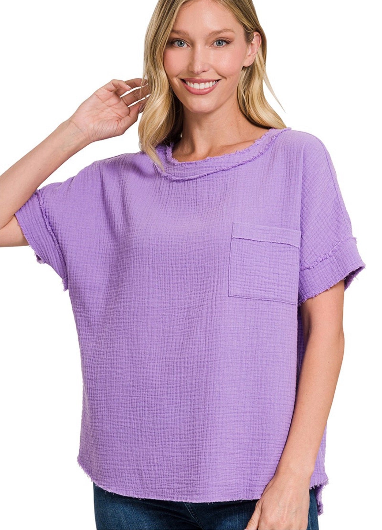 Boat-Neck Top