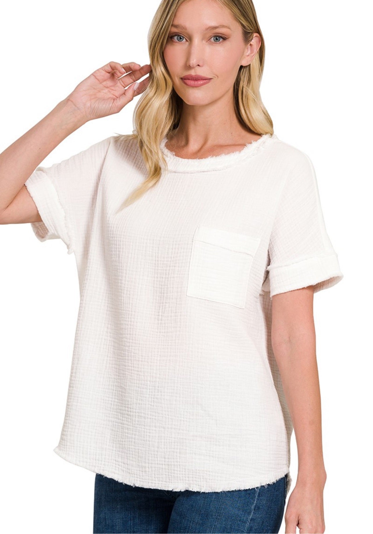 Boat-Neck Top