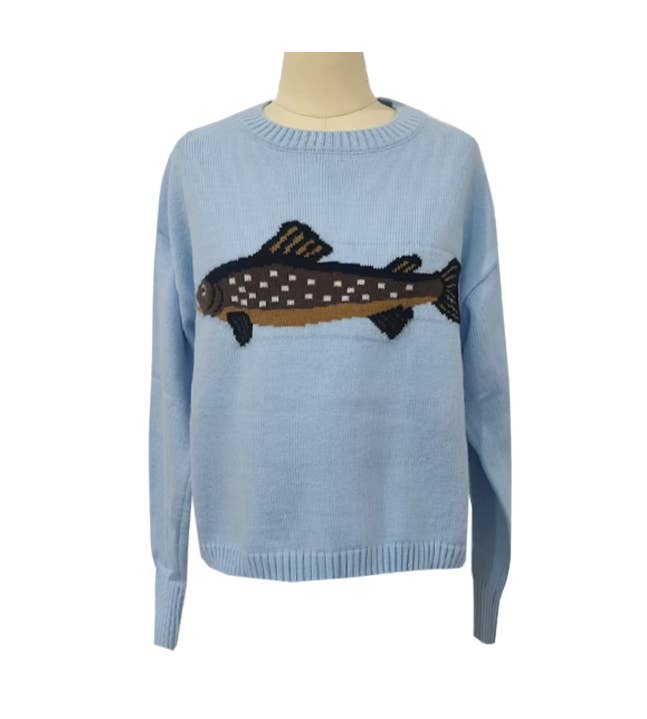 Fish Knit Sweater