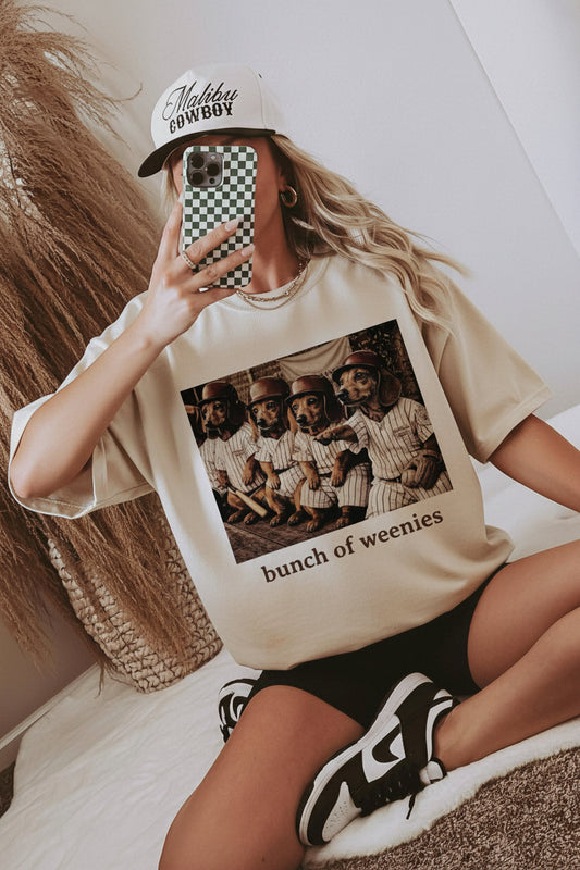 Bunch of Weenies baseball Tee/Crew