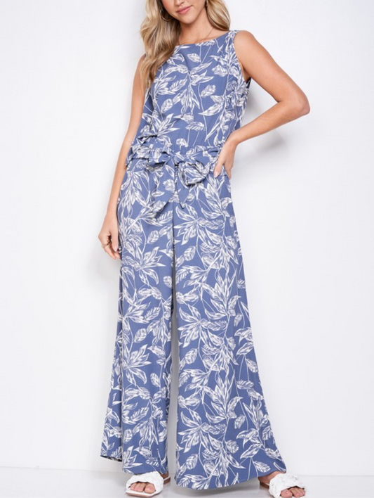 Floral Top/Pants Set
