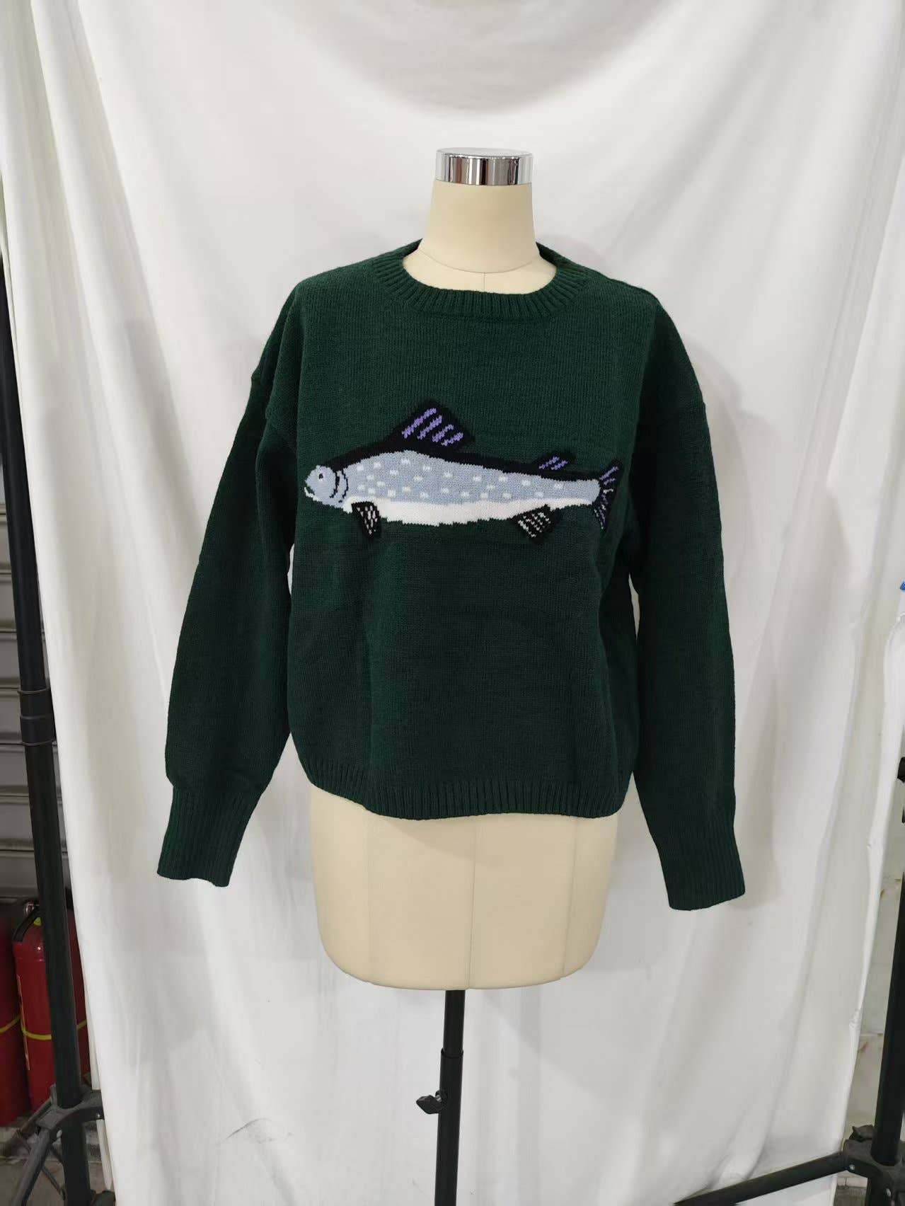 Fish Knit Sweater
