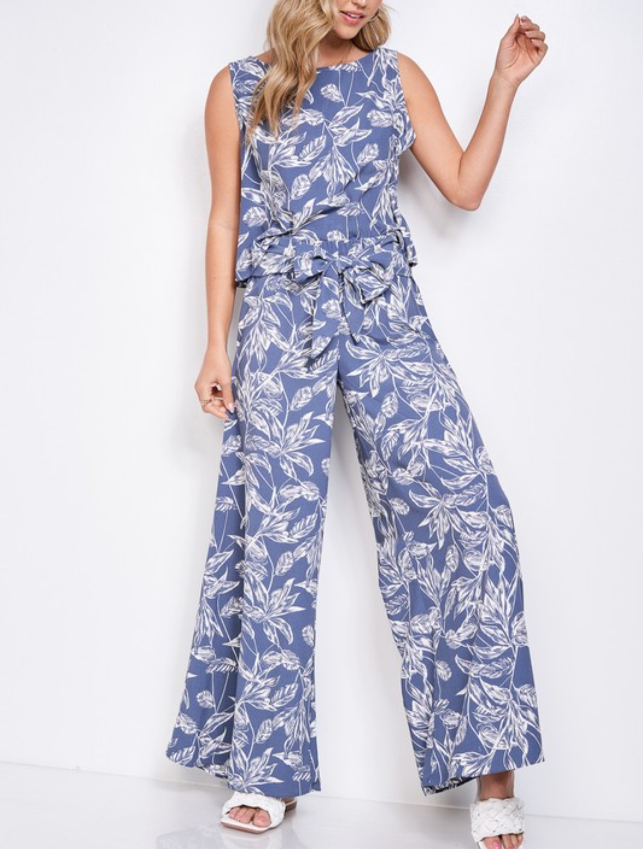 Floral Top/Pants Set