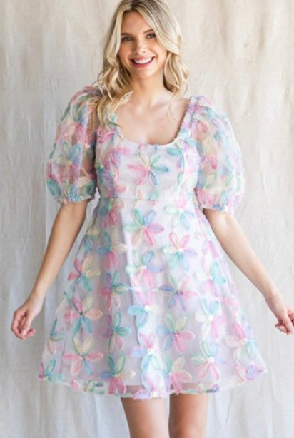 Pastel Flower Dress