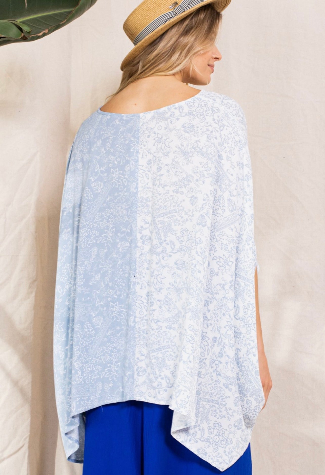 Casey Cloud Poncho Top