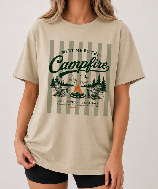 Meet by Campfire Tee