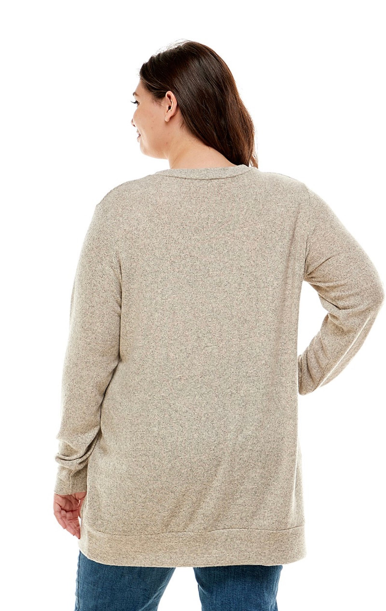 Curvy Long Sleeve Tunic