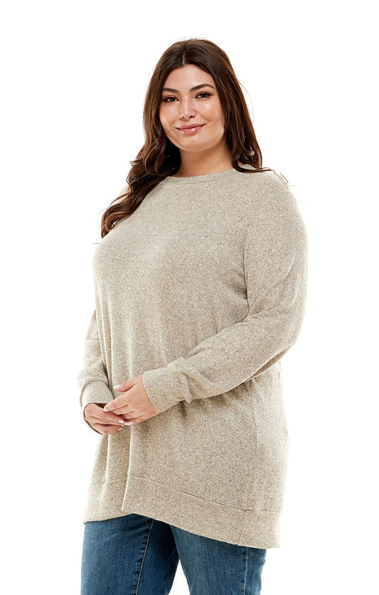 Curvy Long Sleeve Tunic