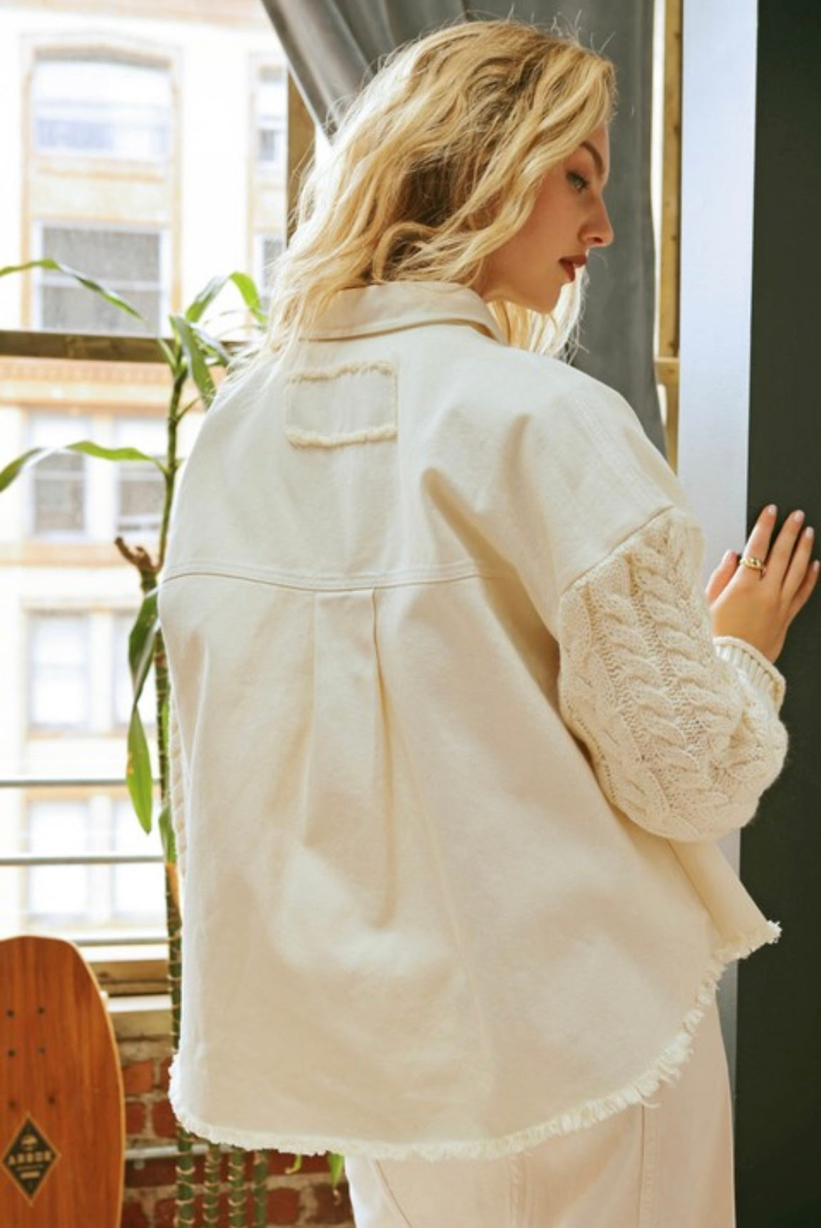 Saidie Knit Sleeve Jacket