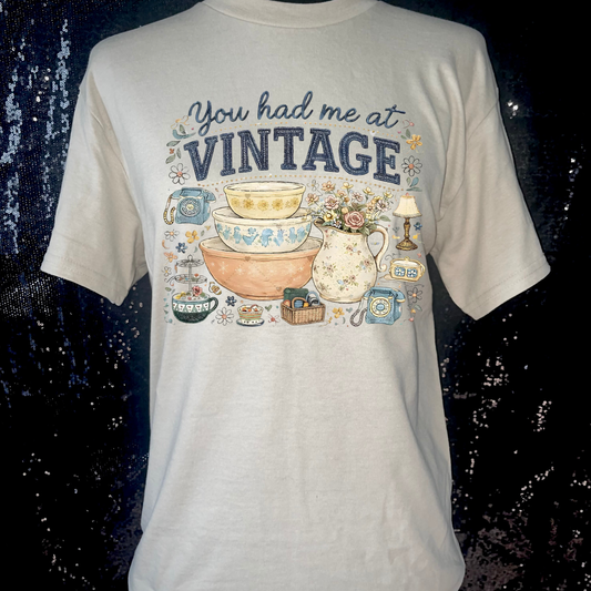 You had me at vintage tshirt