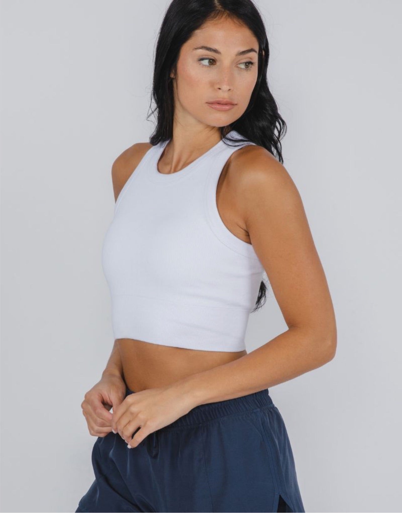 Ribbed Seamless Tank