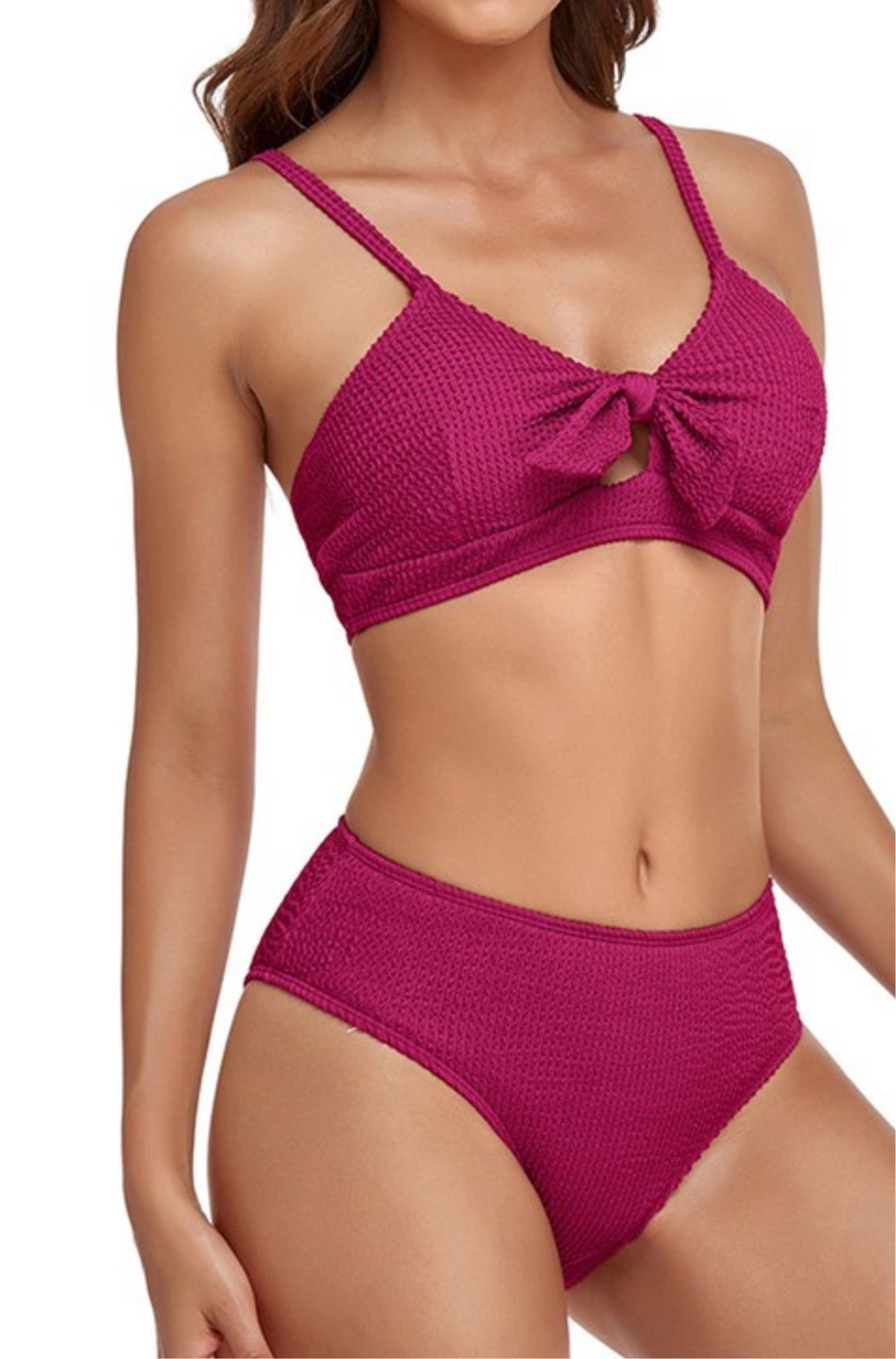 Ribbed Swimsuit Set